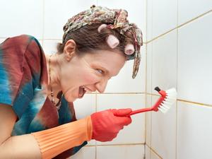 Как почистить сантехнику и кафель в ванной комнате - фото